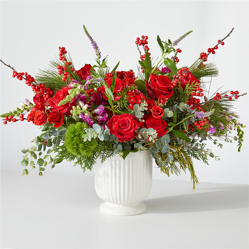 Big Red Bow Bouquet – TOWN CENTER FLORIST & GIFTS INC, Orlando FL