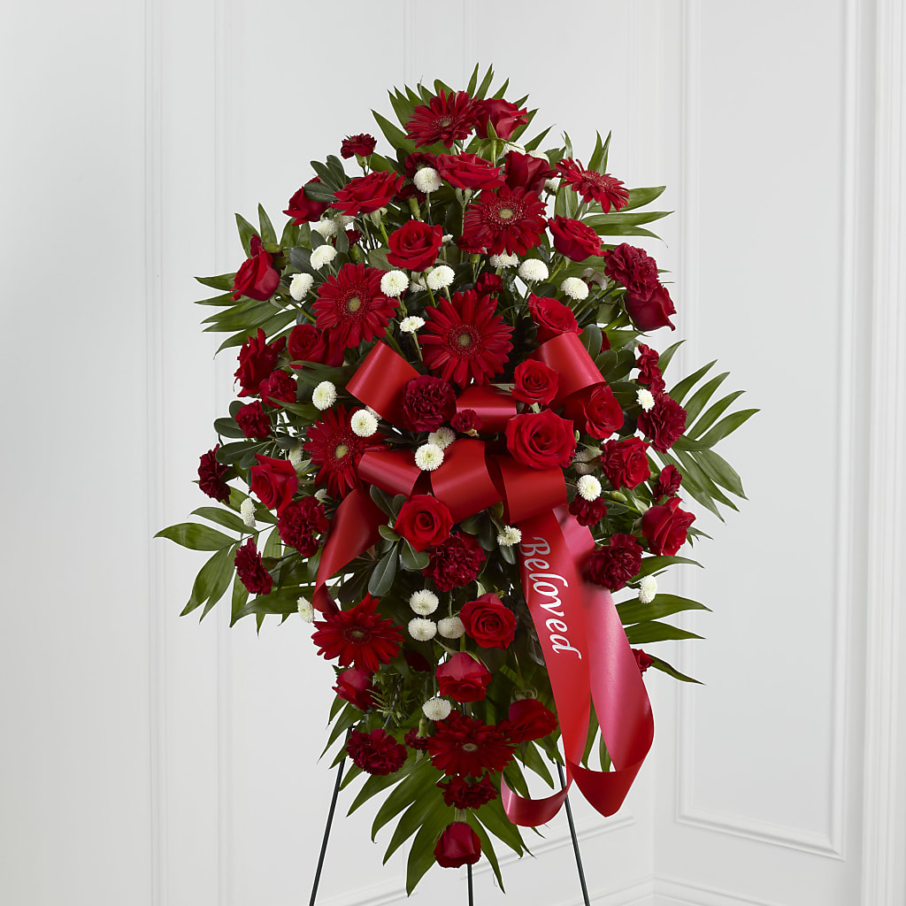 Treasured Memories Standing Spray – TOWN CENTER FLORIST & GIFTS INC, Orlando FL