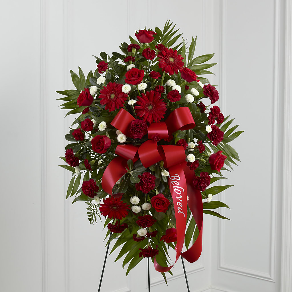 Treasured Memories Standing Spray – TOWN CENTER FLORIST & GIFTS INC, Orlando FL