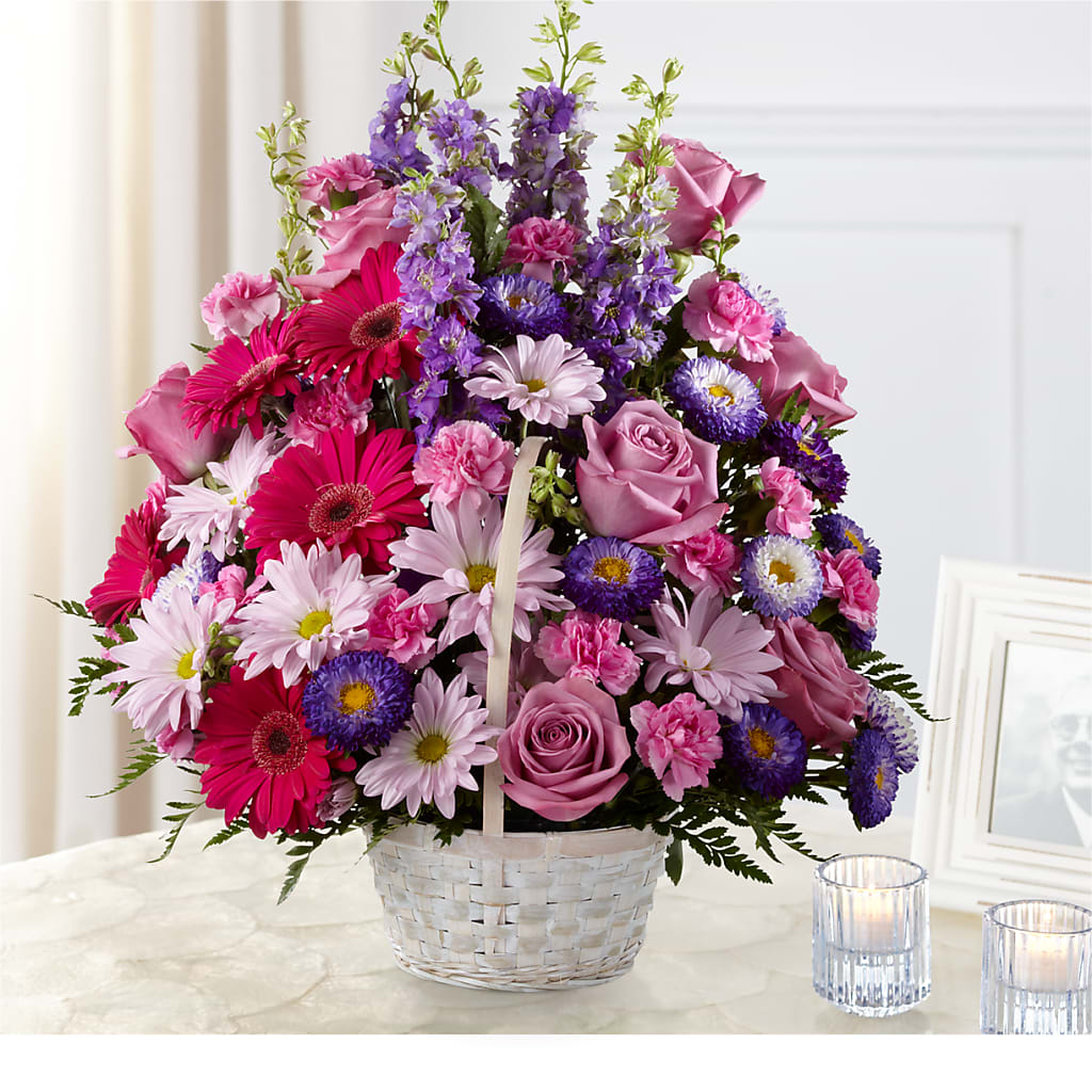 Pastel Peace Basket – TOWN CENTER FLORIST & GIFTS INC, Orlando FL
