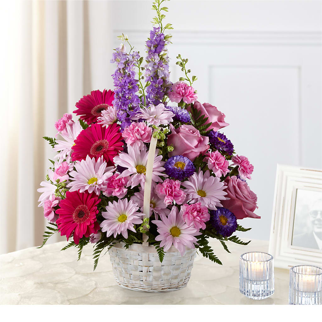 Pastel Peace Basket – TOWN CENTER FLORIST & GIFTS INC, Orlando FL