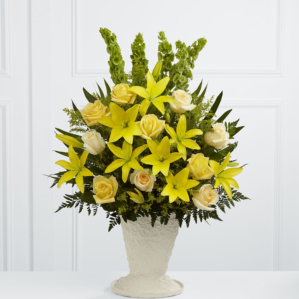 Golden Memories Arrangement – TOWN CENTER FLORIST & GIFTS INC, Orlando FL
