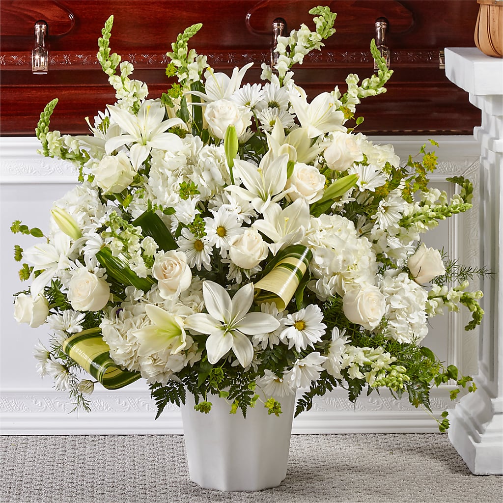 Thoughts of Tranquility Floor Basket – TOWN CENTER FLORIST & GIFTS INC, Orlando FL