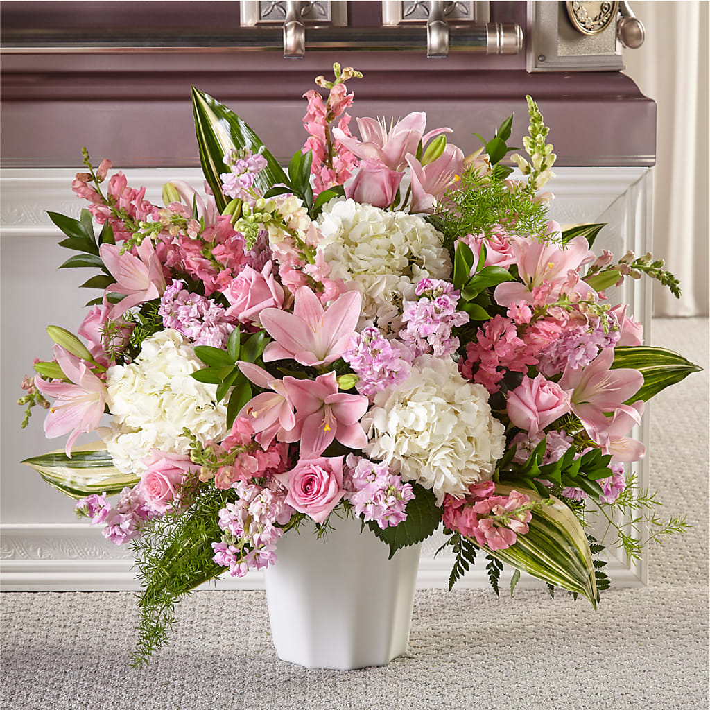 Simply Serene Floor Basket – TOWN CENTER FLORIST & GIFTS INC, Orlando FL