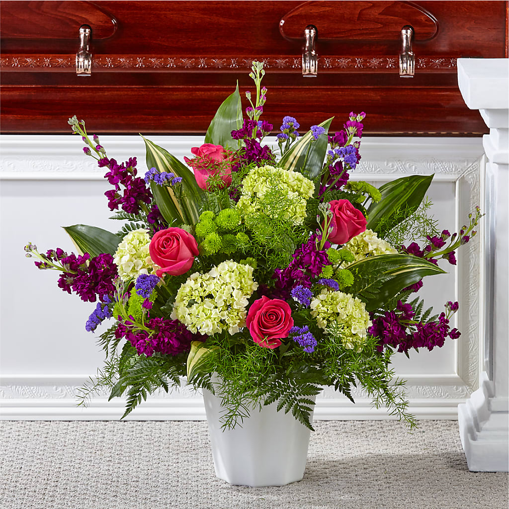 Beautiful Horizons Floor Basket – TOWN CENTER FLORIST & GIFTS INC, Orlando FL