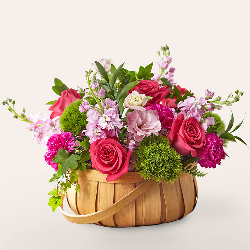 Radiance in Bloom Basket – TOWN CENTER FLORIST & GIFTS INC, Orlando FL