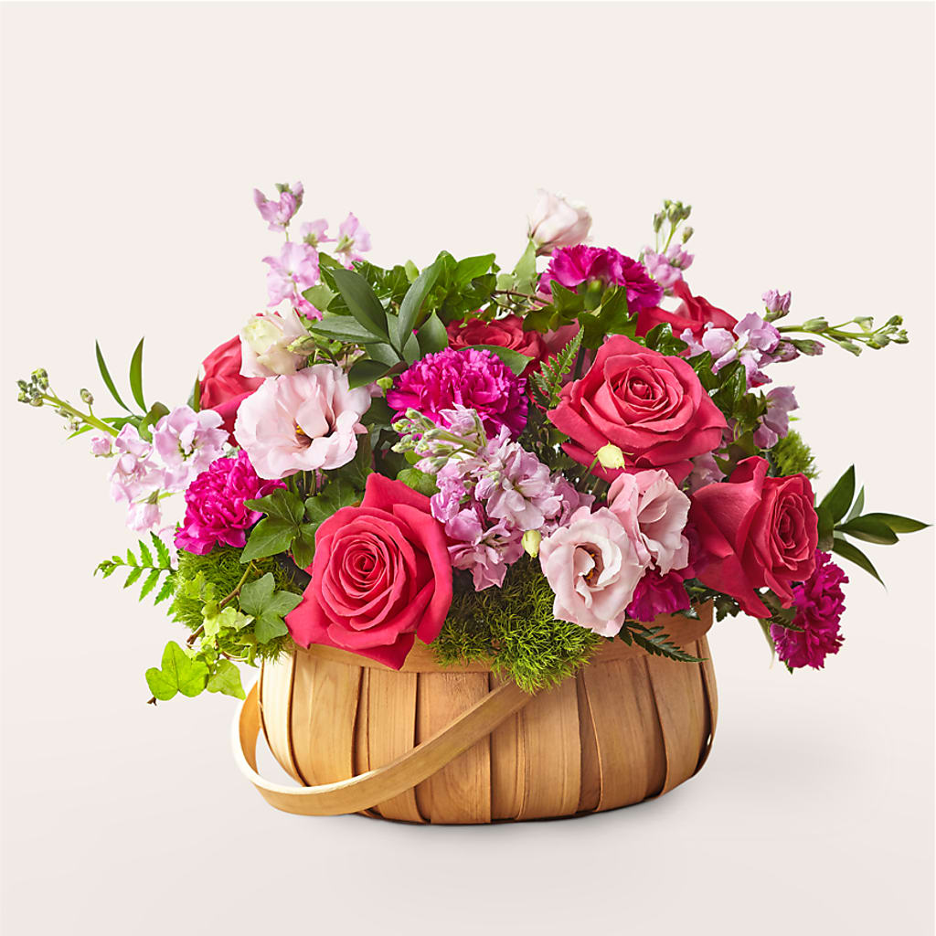 Radiance in Bloom Basket – TOWN CENTER FLORIST & GIFTS INC, Orlando FL