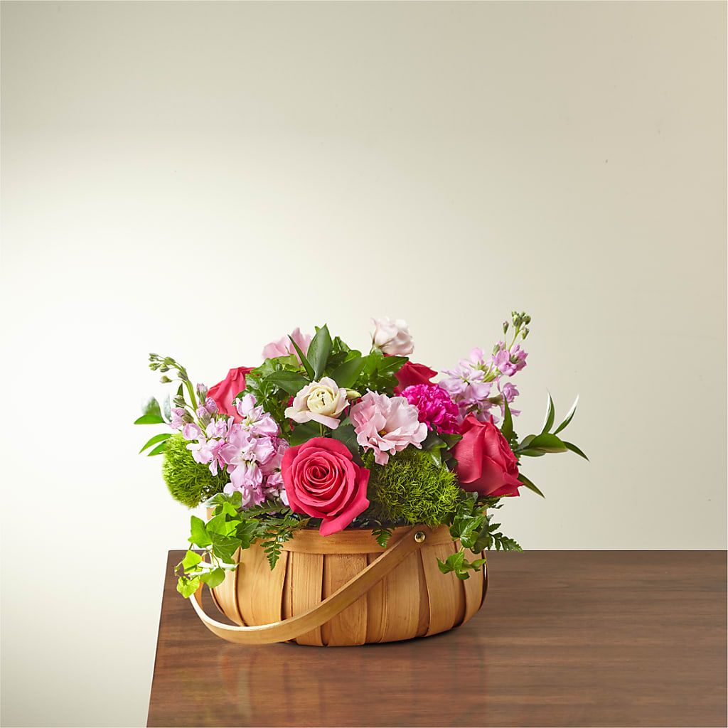 Radiance in Bloom Basket – TOWN CENTER FLORIST & GIFTS INC, Orlando FL