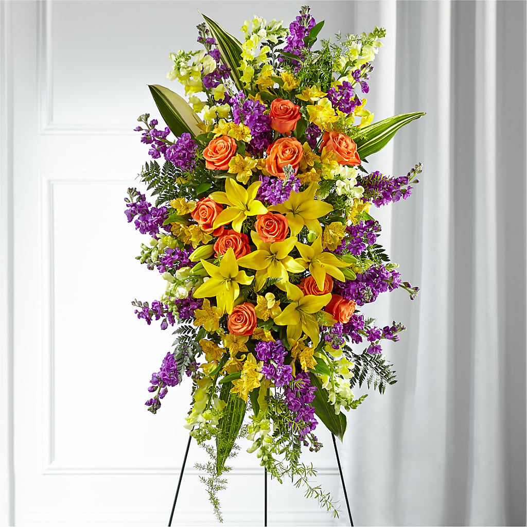 Thoughtful Prayers Standing Spray – TOWN CENTER FLORIST & GIFTS INC, Orlando FL
