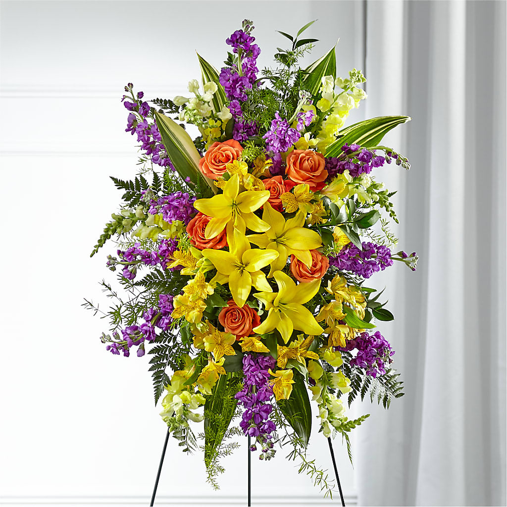Thoughtful Prayers Standing Spray – TOWN CENTER FLORIST & GIFTS INC, Orlando FL