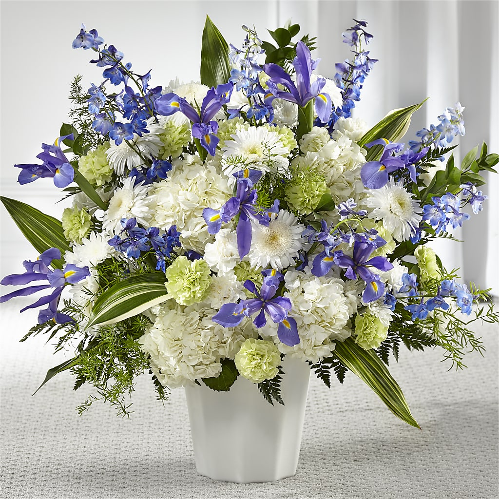 Soft Serenity Floor Basket – TOWN CENTER FLORIST & GIFTS INC, Orlando FL