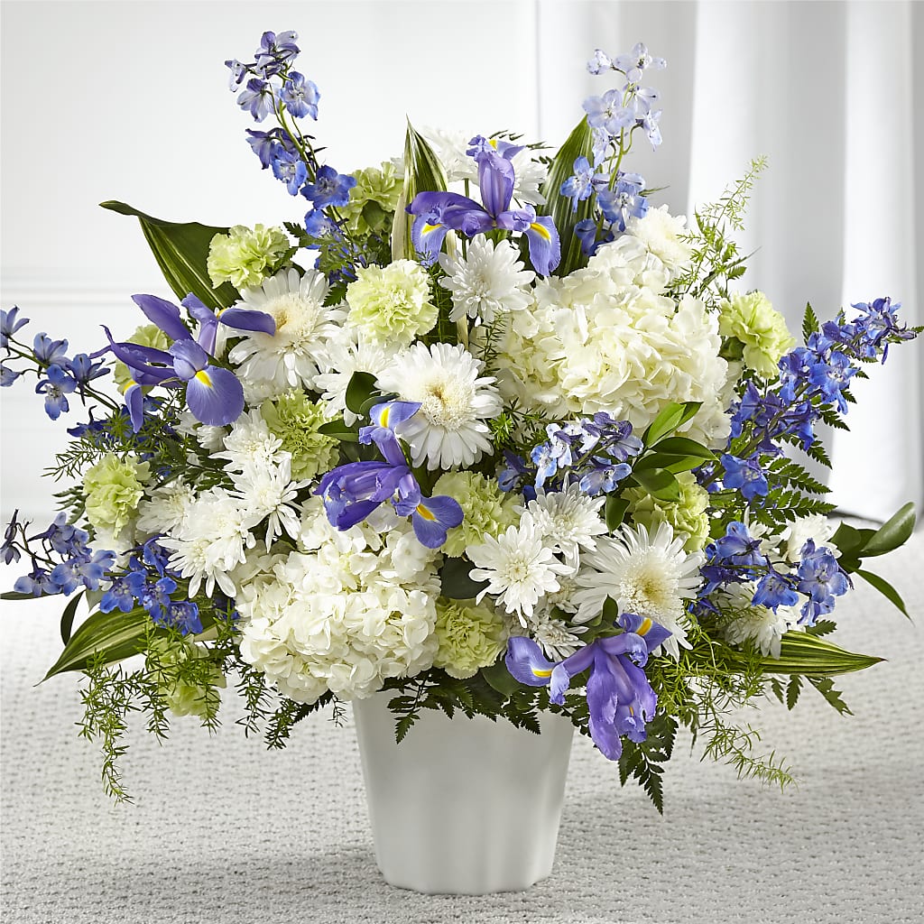 Soft Serenity Floor Basket – TOWN CENTER FLORIST & GIFTS INC, Orlando FL