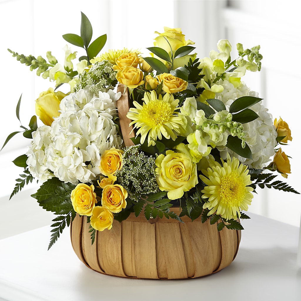 Rustic Remembrance Basket – TOWN CENTER FLORIST & GIFTS INC, Orlando FL
