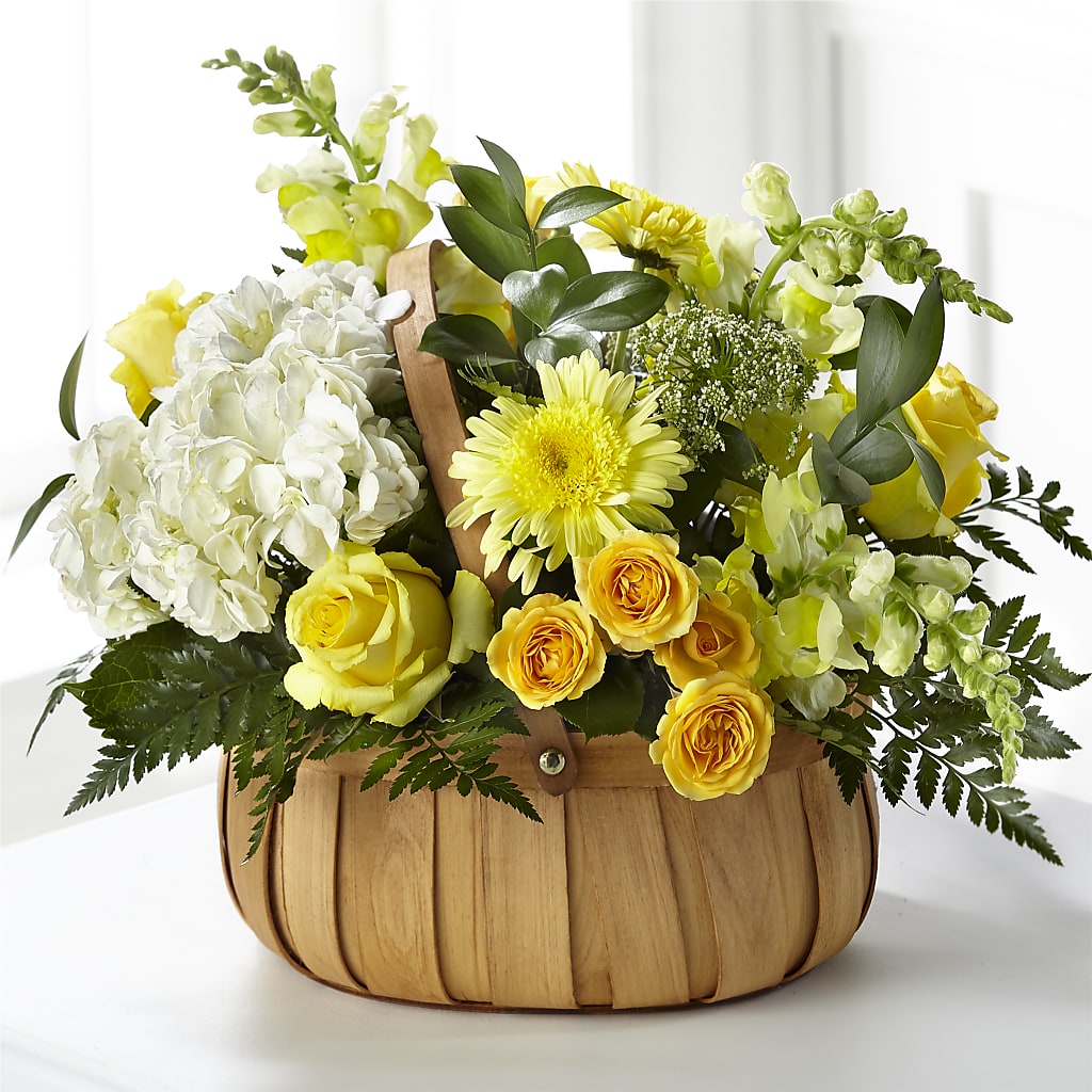 Rustic Remembrance Basket – TOWN CENTER FLORIST & GIFTS INC, Orlando FL