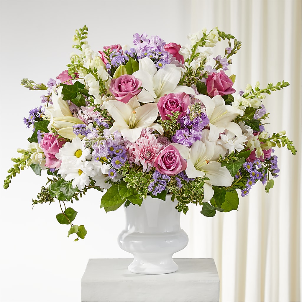 Remarkable Life Urn Arrangement – TOWN CENTER FLORIST & GIFTS INC, Orlando FL
