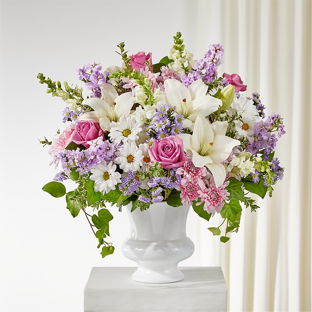 Remarkable Life Urn Arrangement – TOWN CENTER FLORIST & GIFTS INC, Orlando FL