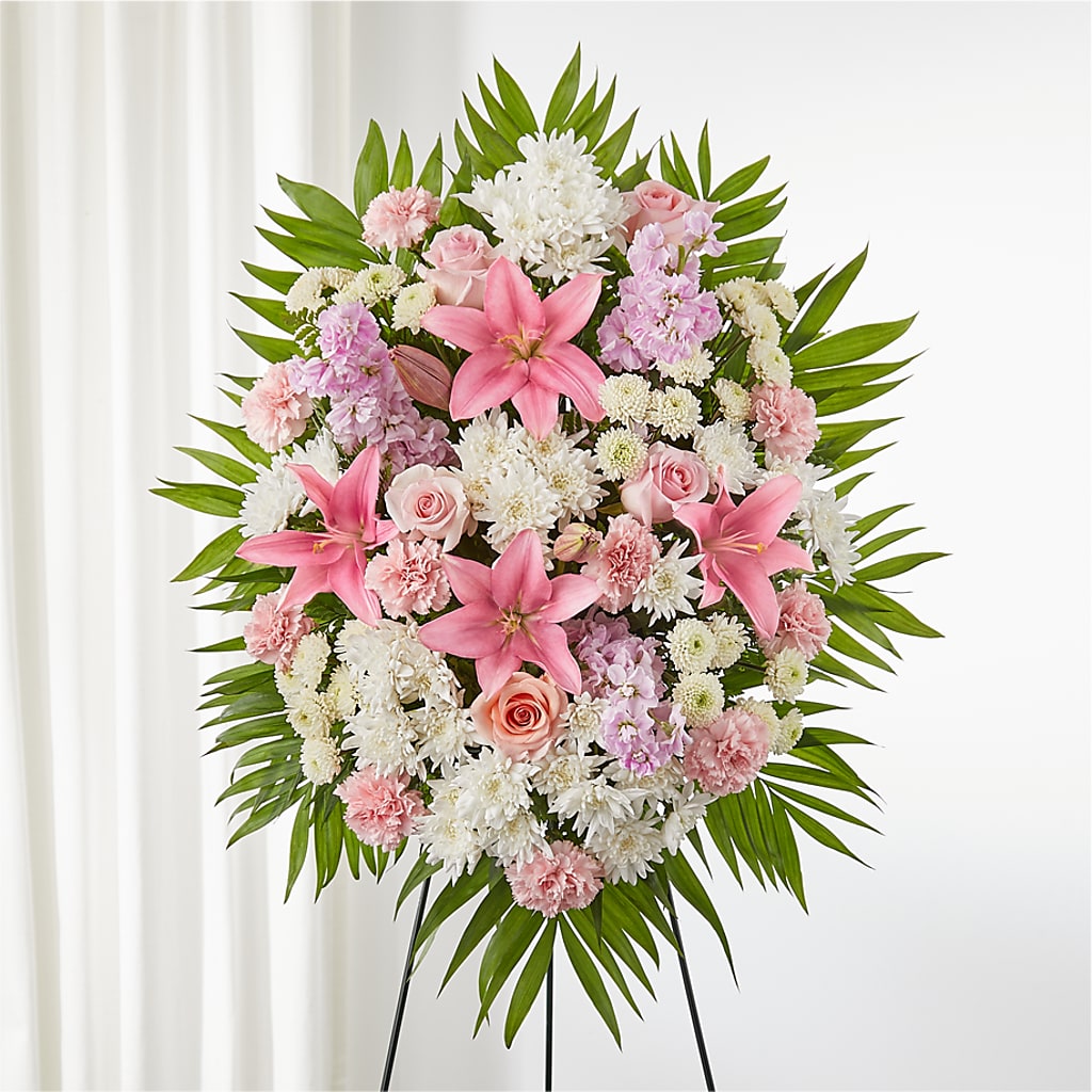 Offering Solace Standing Spray – TOWN CENTER FLORIST & GIFTS INC, Orlando FL
