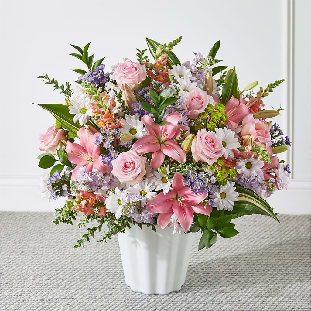 Abundant Compassion Floor Basket – TOWN CENTER FLORIST & GIFTS INC, Orlando FL