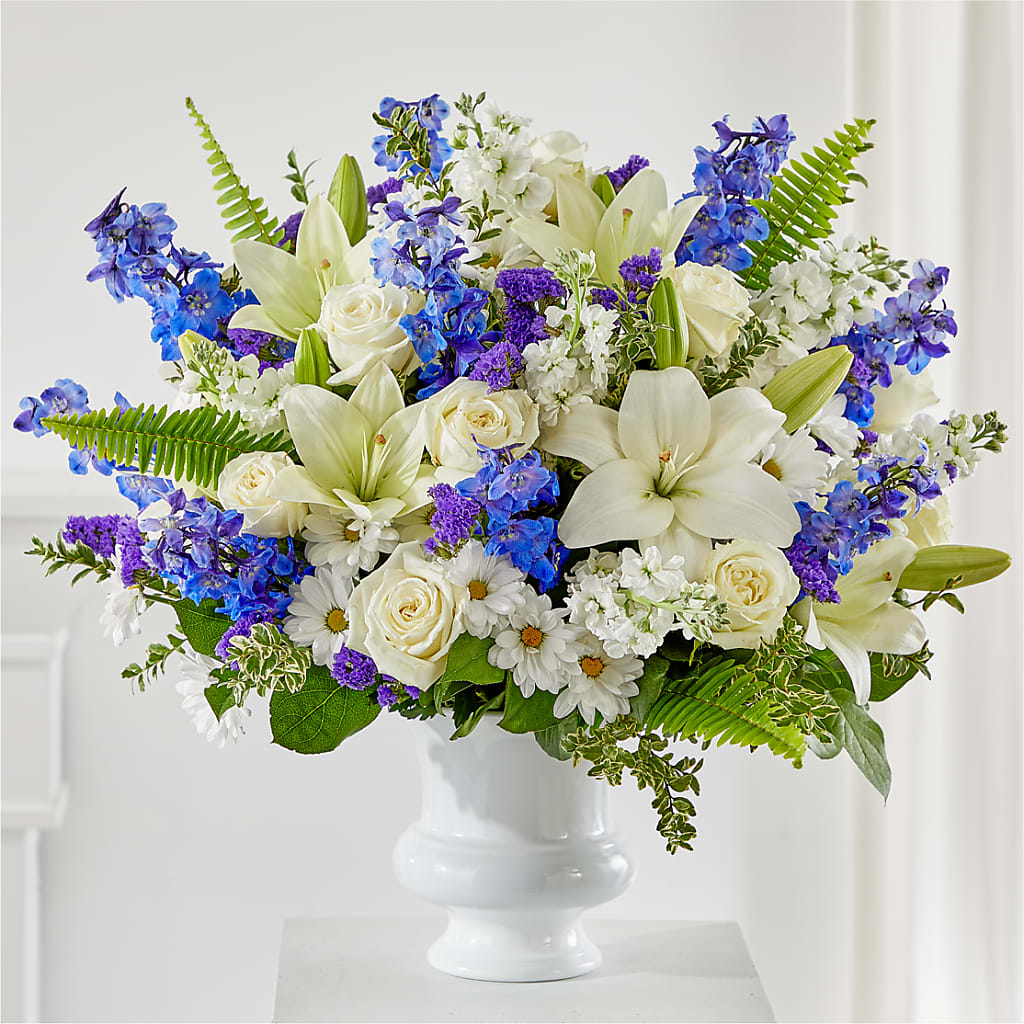 Expressions of Hope Urn Arrangement – TOWN CENTER FLORIST & GIFTS INC, Orlando FL