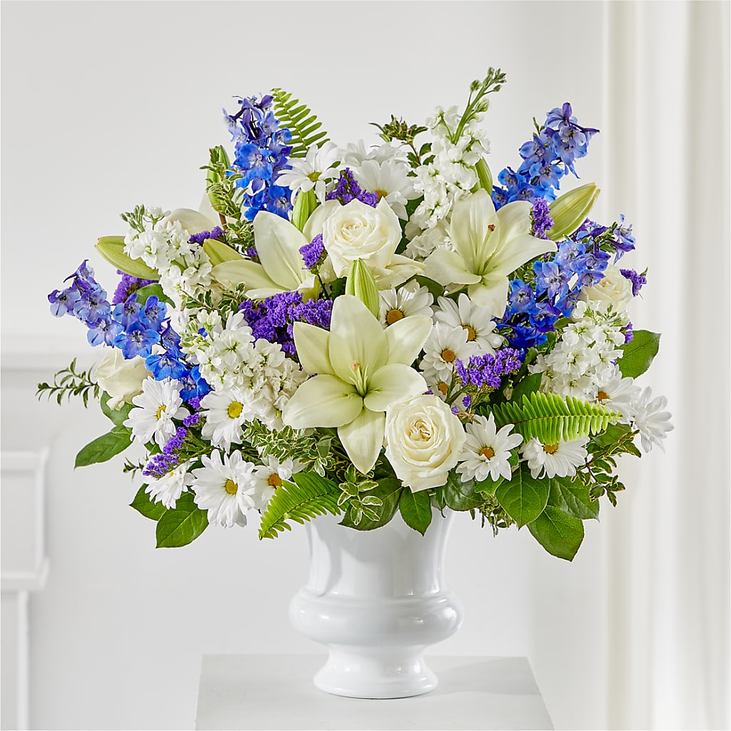 Expressions of Hope Urn Arrangement – TOWN CENTER FLORIST & GIFTS INC, Orlando FL