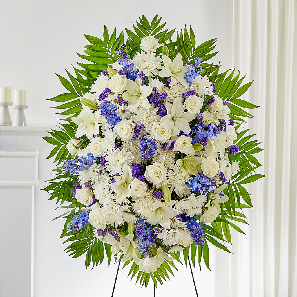 At Rest Standing Spray – TOWN CENTER FLORIST & GIFTS INC, Orlando FL