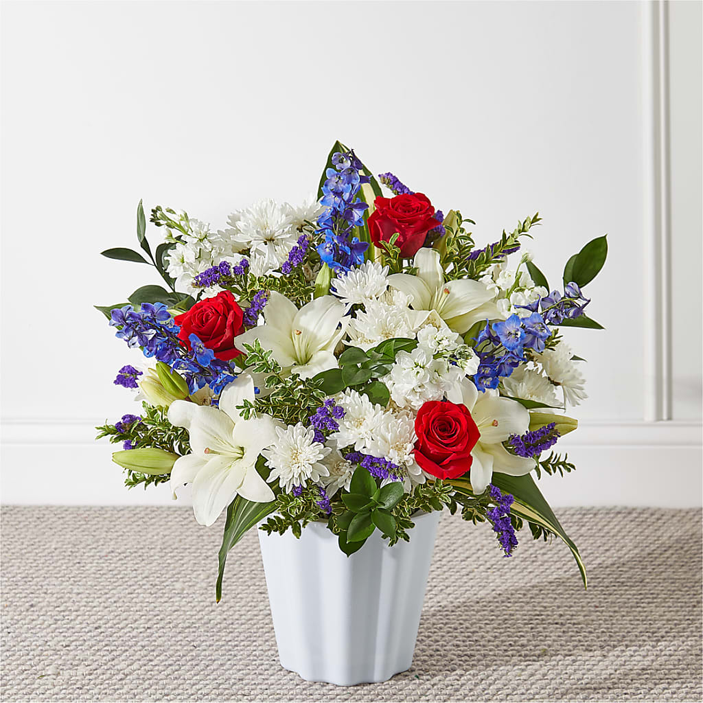 Consoled Floor Basket – TOWN CENTER FLORIST & GIFTS INC, Orlando FL