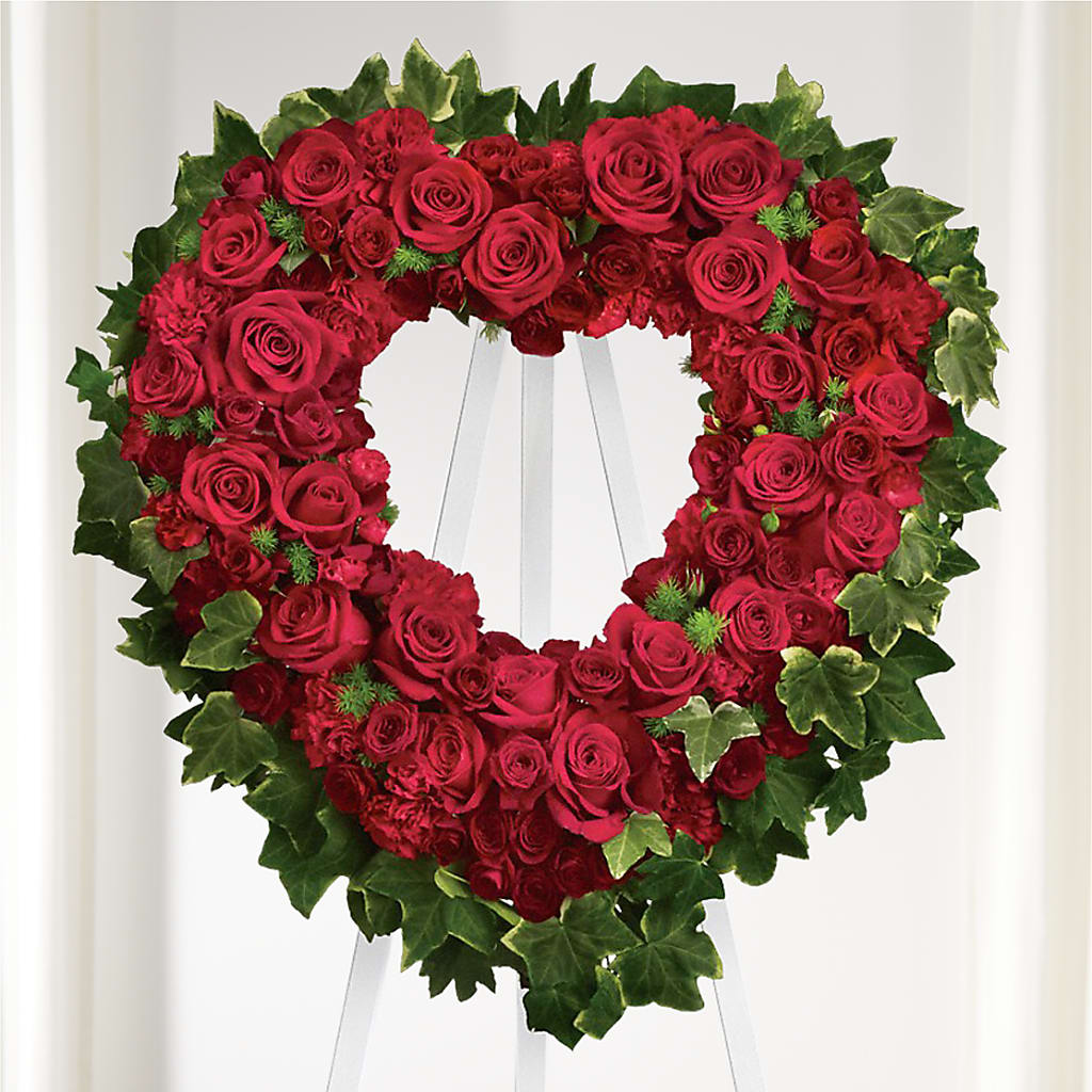 Wholehearted Standing Spray – TOWN CENTER FLORIST & GIFTS INC, Orlando FL