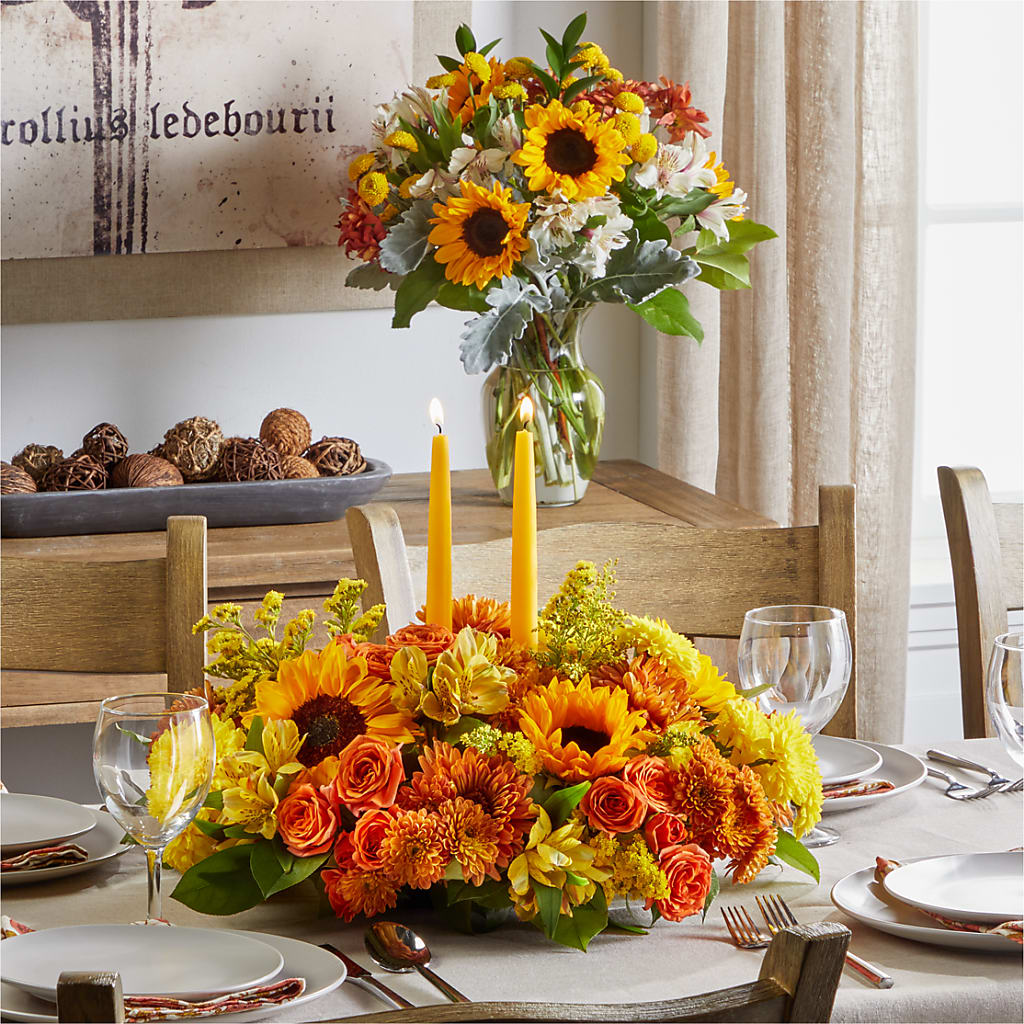 Golden Gathering Bundle – TOWN CENTER FLORIST & GIFTS INC, Orlando FL