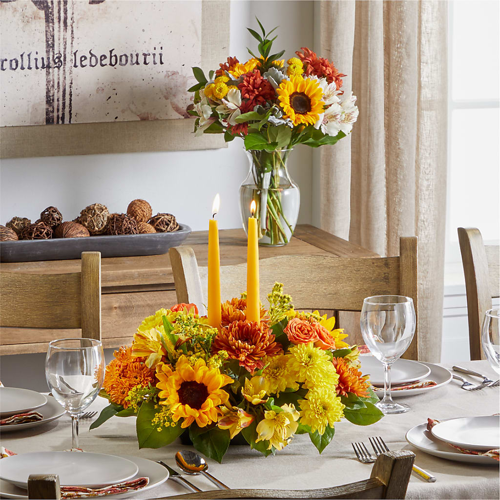 Golden Gathering Bundle – TOWN CENTER FLORIST & GIFTS INC, Orlando FL