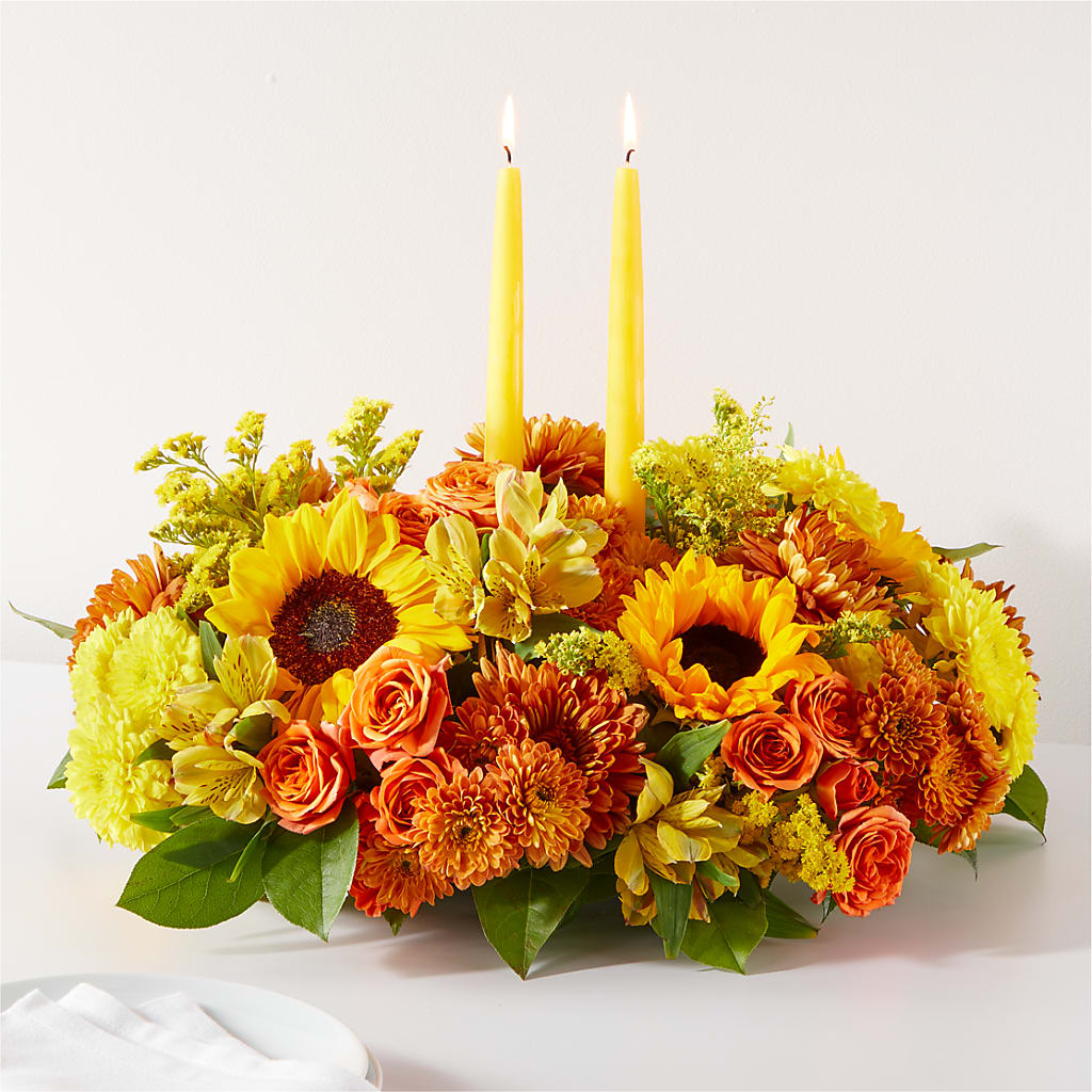 Autumn Harmony Centerpiece – TOWN CENTER FLORIST & GIFTS INC, Orlando FL