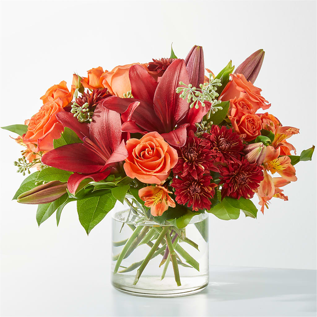 Crimson Leaves Bouquet – TOWN CENTER FLORIST & GIFTS INC, Orlando FL