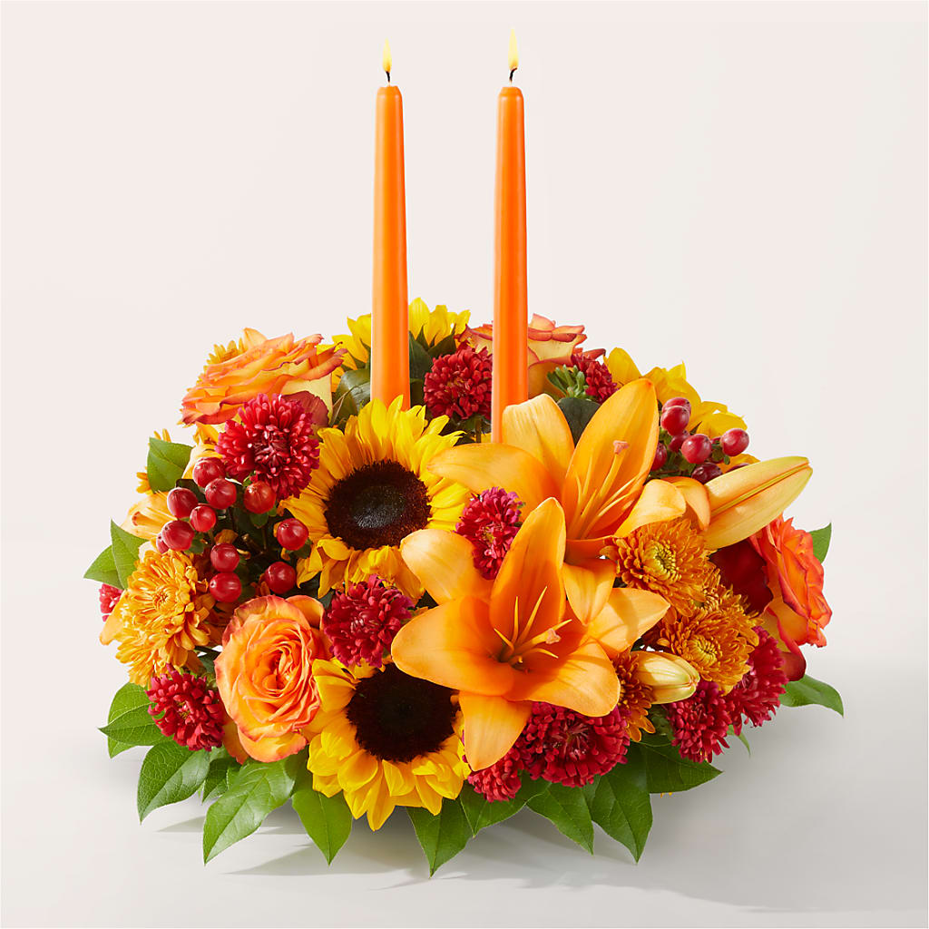 Grateful Centerpiece – TOWN CENTER FLORIST & GIFTS INC, Orlando FL