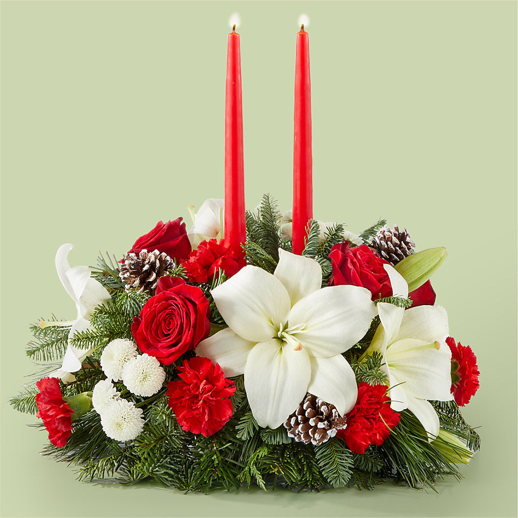 Seasonal Festivities Centerpiece – TOWN CENTER FLORIST & GIFTS INC, Orlando FL
