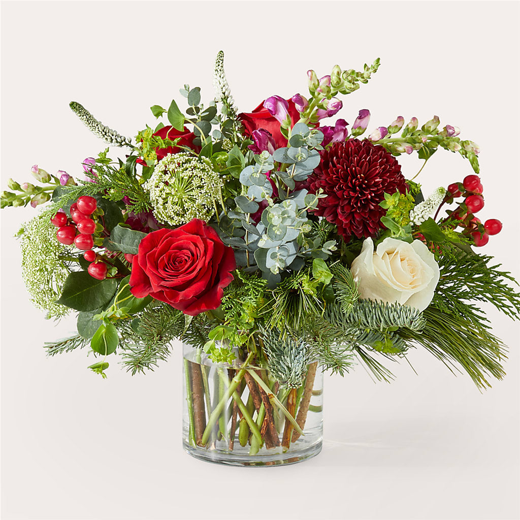 Cranberry Fizz Bouquet – TOWN CENTER FLORIST & GIFTS INC, Orlando FL