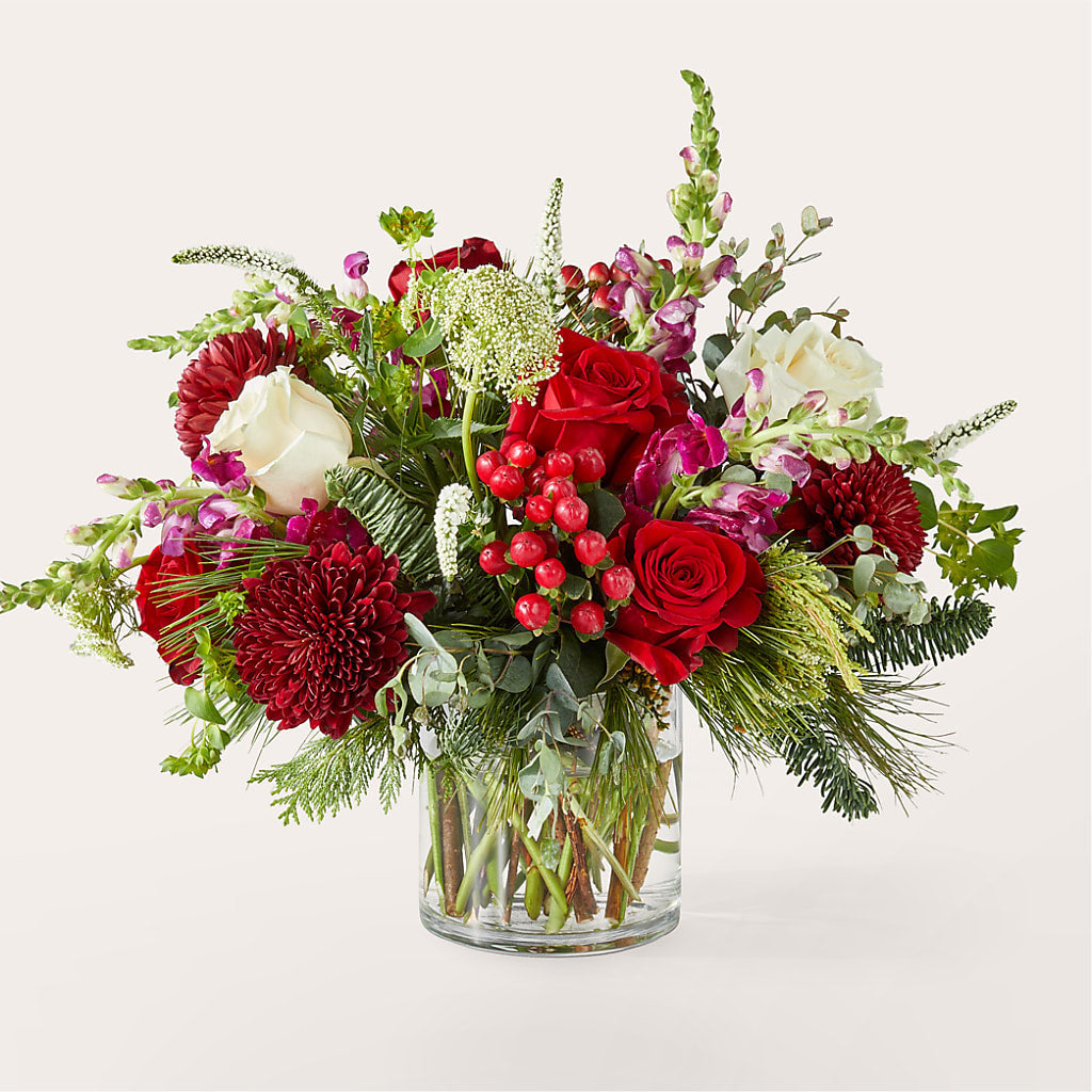 Cranberry Fizz Bouquet – TOWN CENTER FLORIST & GIFTS INC, Orlando FL