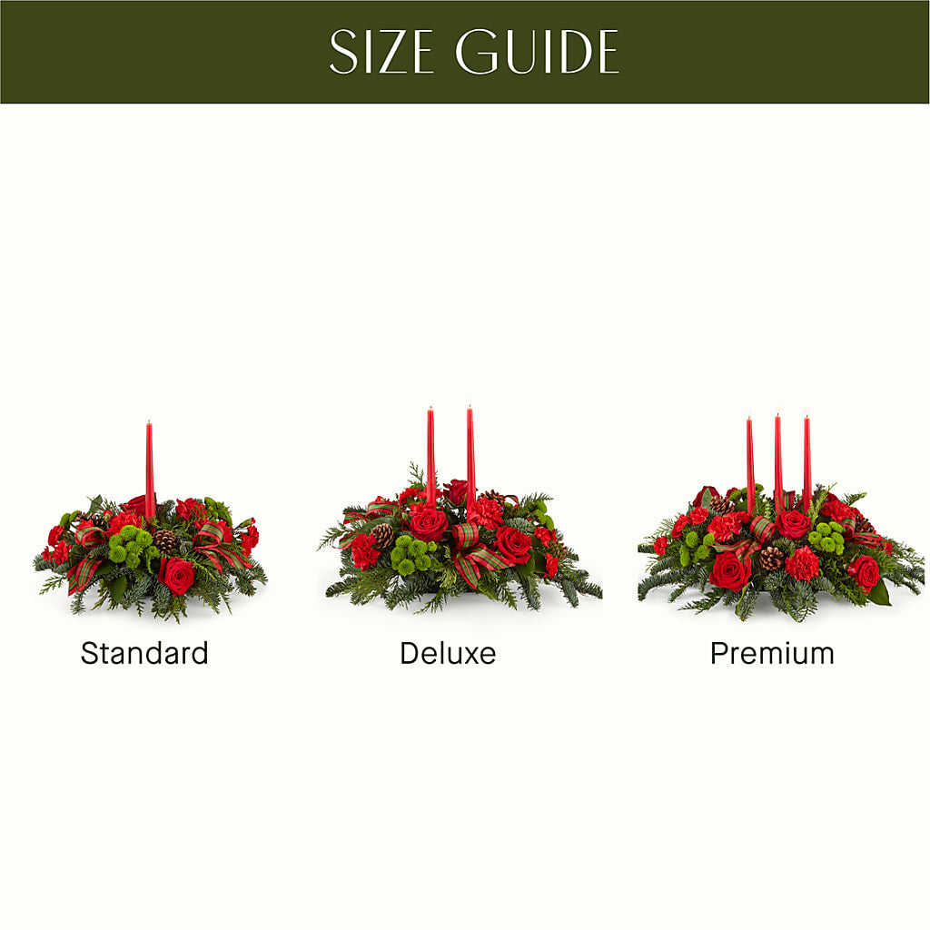 By the Candlelight Centerpiece – TOWN CENTER FLORIST & GIFTS INC, Orlando FL