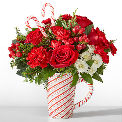 Peppermint Swirl Mug – TOWN CENTER FLORIST & GIFTS INC, Orlando FL