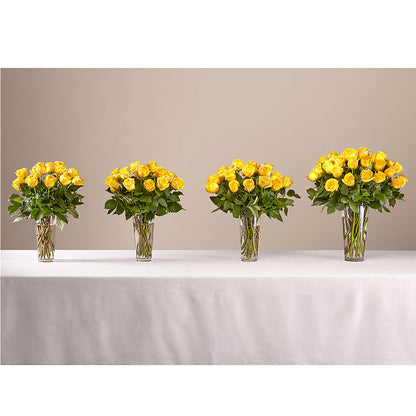 Long Stem Yellow Rose Bouquet – TOWN CENTER FLORIST & GIFTS INC, Orlando FL