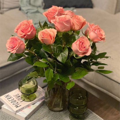 Long Stem Pink Rose Bouquet – TOWN CENTER FLORIST & GIFTS INC, Orlando FL