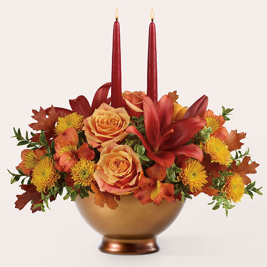 Harvest Table Centerpiece – TOWN CENTER FLORIST & GIFTS INC, Orlando FL