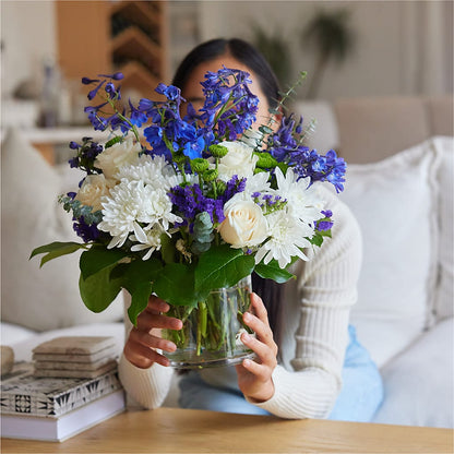 Cerulean Waves Bouquet – TOWN CENTER FLORIST & GIFTS INC, Orlando FL