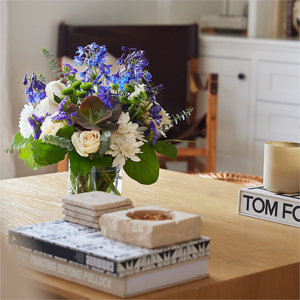 Cerulean Waves Bouquet – TOWN CENTER FLORIST & GIFTS INC, Orlando FL