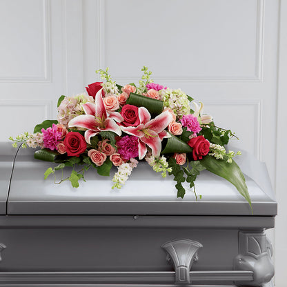 Splendid Grace Casket Spray – TOWN CENTER FLORIST & GIFTS INC, Orlando FL