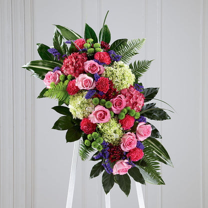 Refreshing Mix Standing Spray – TOWN CENTER FLORIST & GIFTS INC, Orlando FL