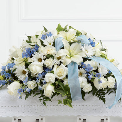 Tender Treasure Casket Spray – TOWN CENTER FLORIST & GIFTS INC, Orlando FL