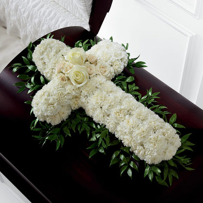 Peaceful Memories Casket Spray (Standard) – TOWN CENTER FLORIST & GIFTS INC, Orlando FL