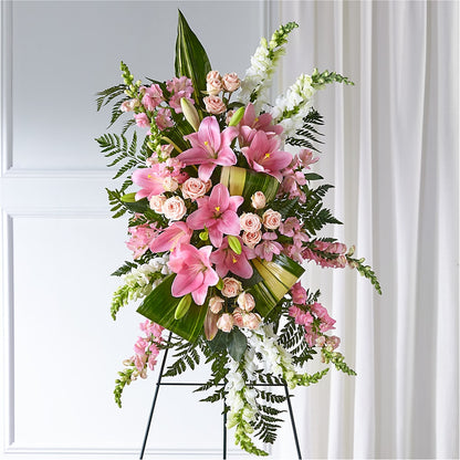 Elegant Embrace Standing Spray – TOWN CENTER FLORIST & GIFTS INC, Orlando FL
