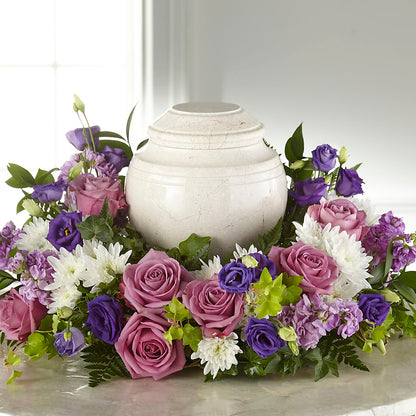 Blooming Sympathy Cremation Adornment – TOWN CENTER FLORIST & GIFTS INC, Orlando FL