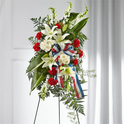 Stars of Life Standing Spray – TOWN CENTER FLORIST & GIFTS INC, Orlando FL