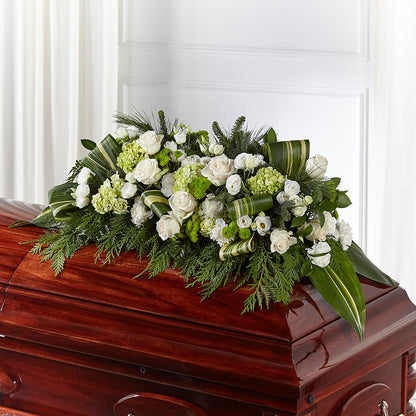 Hopeful Gesture Casket Spray – TOWN CENTER FLORIST & GIFTS INC, Orlando FL